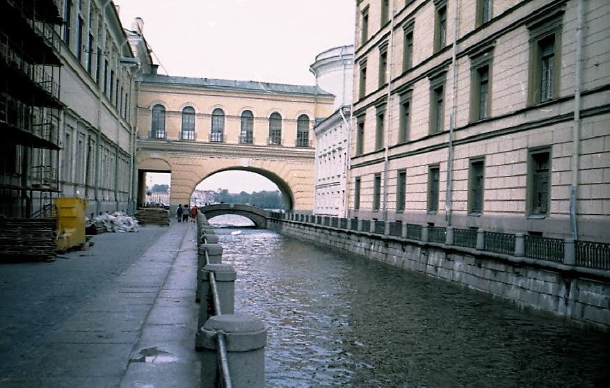 Winterkanal St Petersburg: Der Winterkanal befindet sich östlich des Winterpalastes.