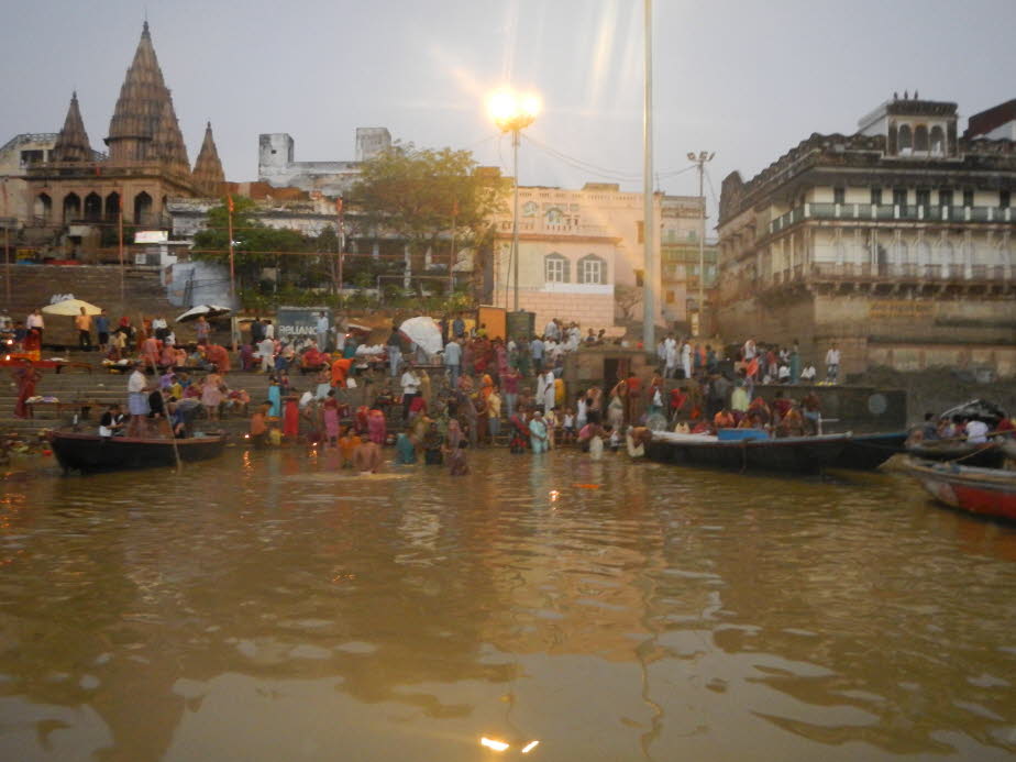 Varanasi: Morgen auf dem Ganges