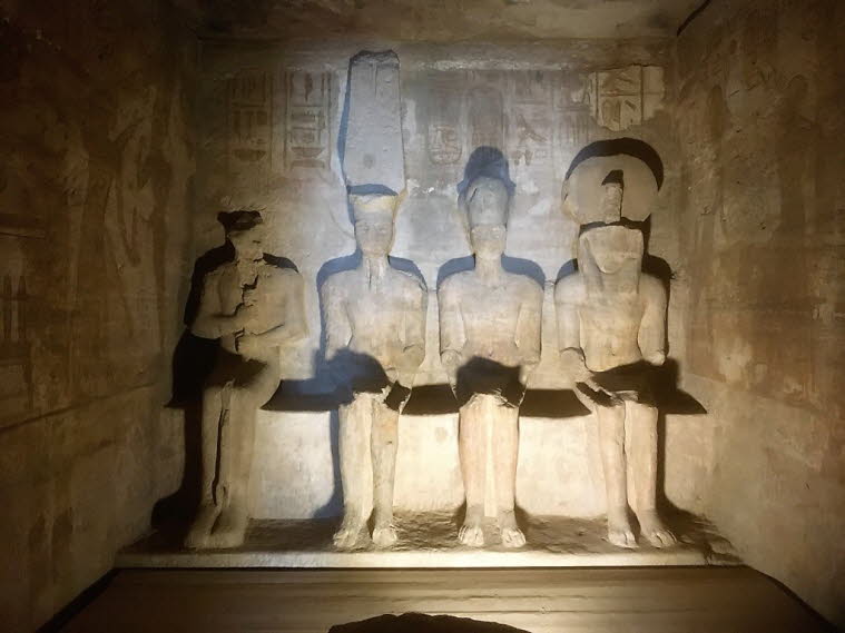 Das Allerheiligste des Tempels Ptah, Amun-Re Ramses II