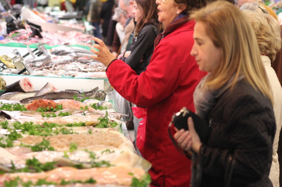 Fischmarkt  Markthalle de l'Olivar in Palma de Mallorca