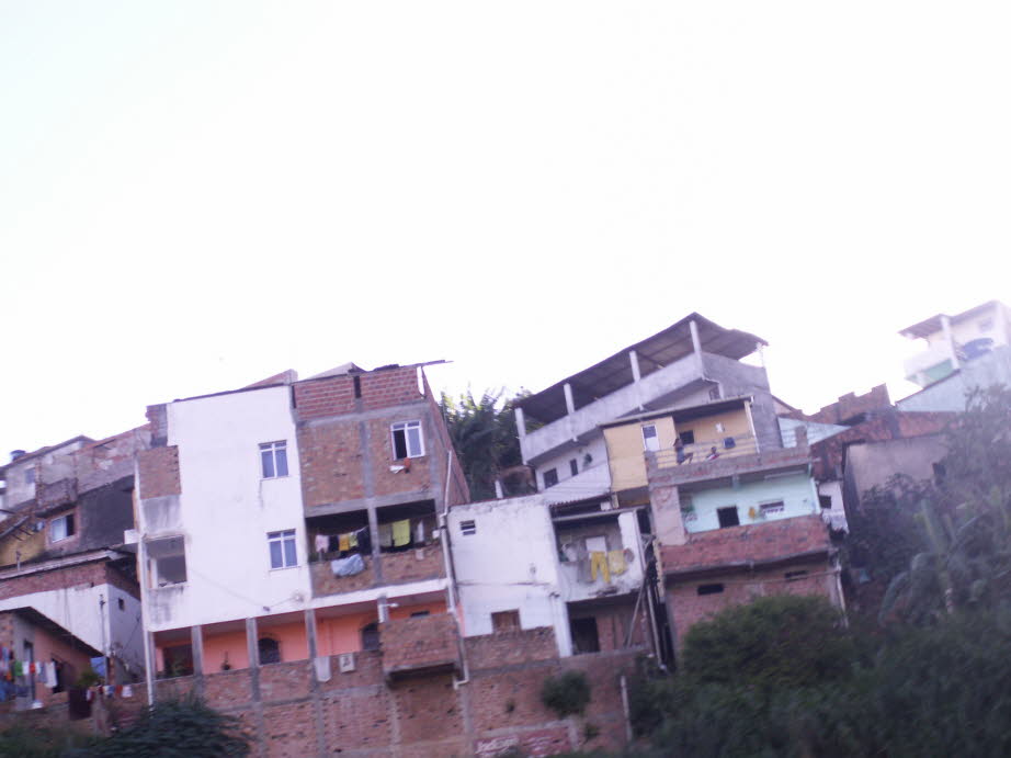 Favelas in Salvador da Bahia