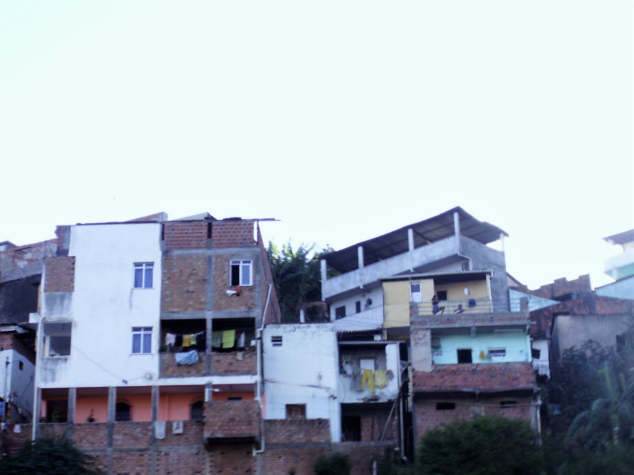 Favelas in Salvador da Bahia