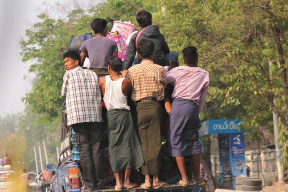 Personenbeförderung nach Bagan