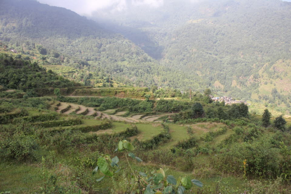 Trekking von Kande nach Panchaase Bhaniyang 