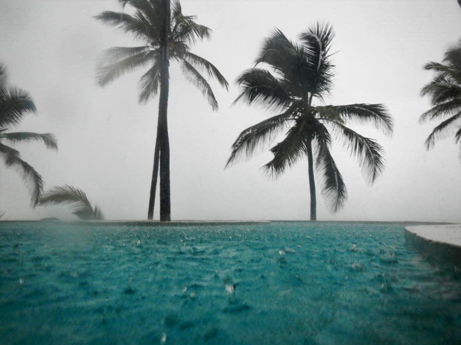 Zanzibar Ostküste Strand Zanzibar Ostküste Swimmingpool Tropischer Regen